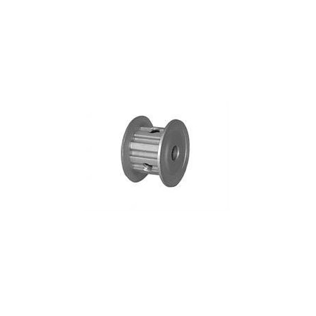 B&B Manufacturing 10XL037-3FA2, Timing Pulley, Aluminum, Clear Anodized 10XL037-3FA2